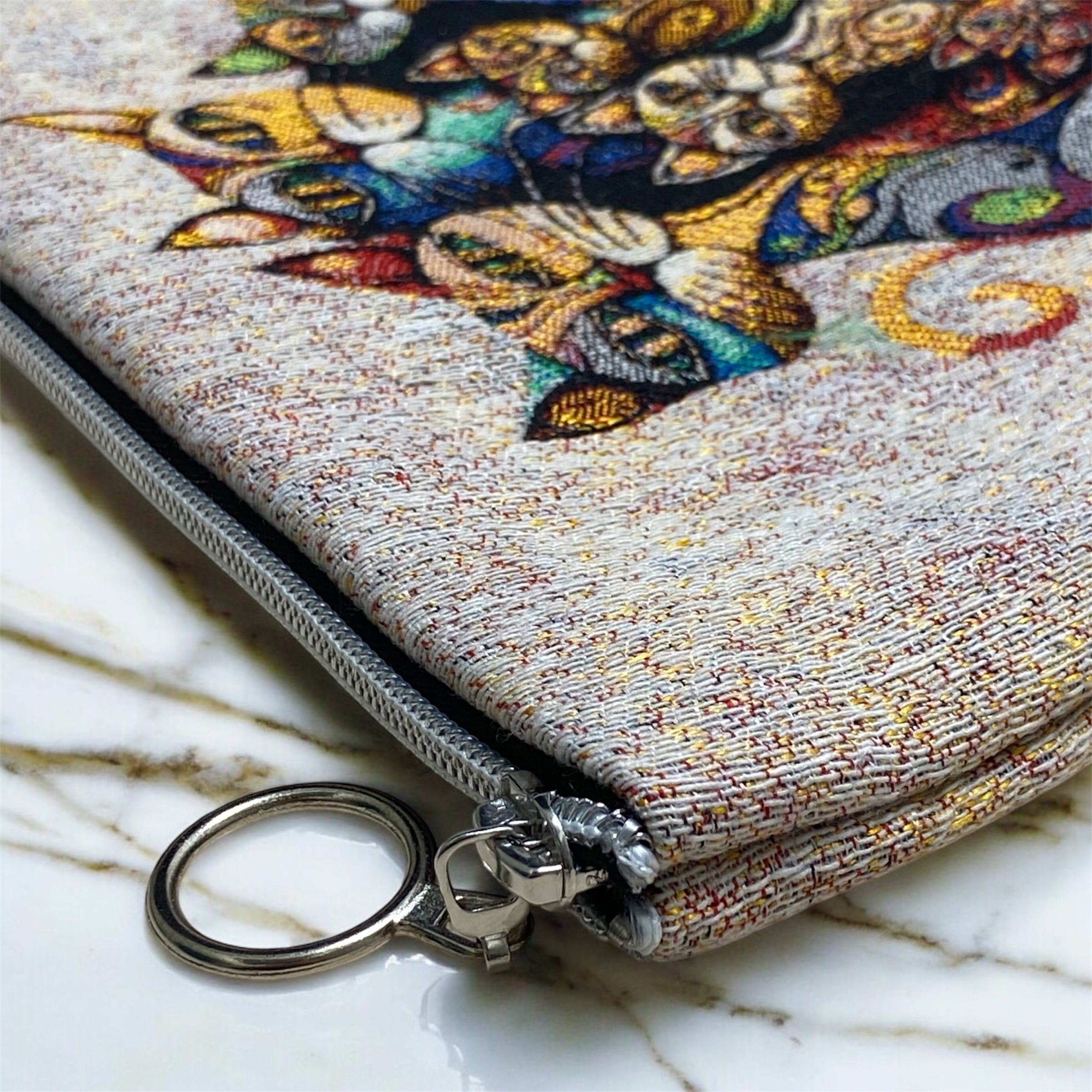 Clutch-Tasche Katzenzauber