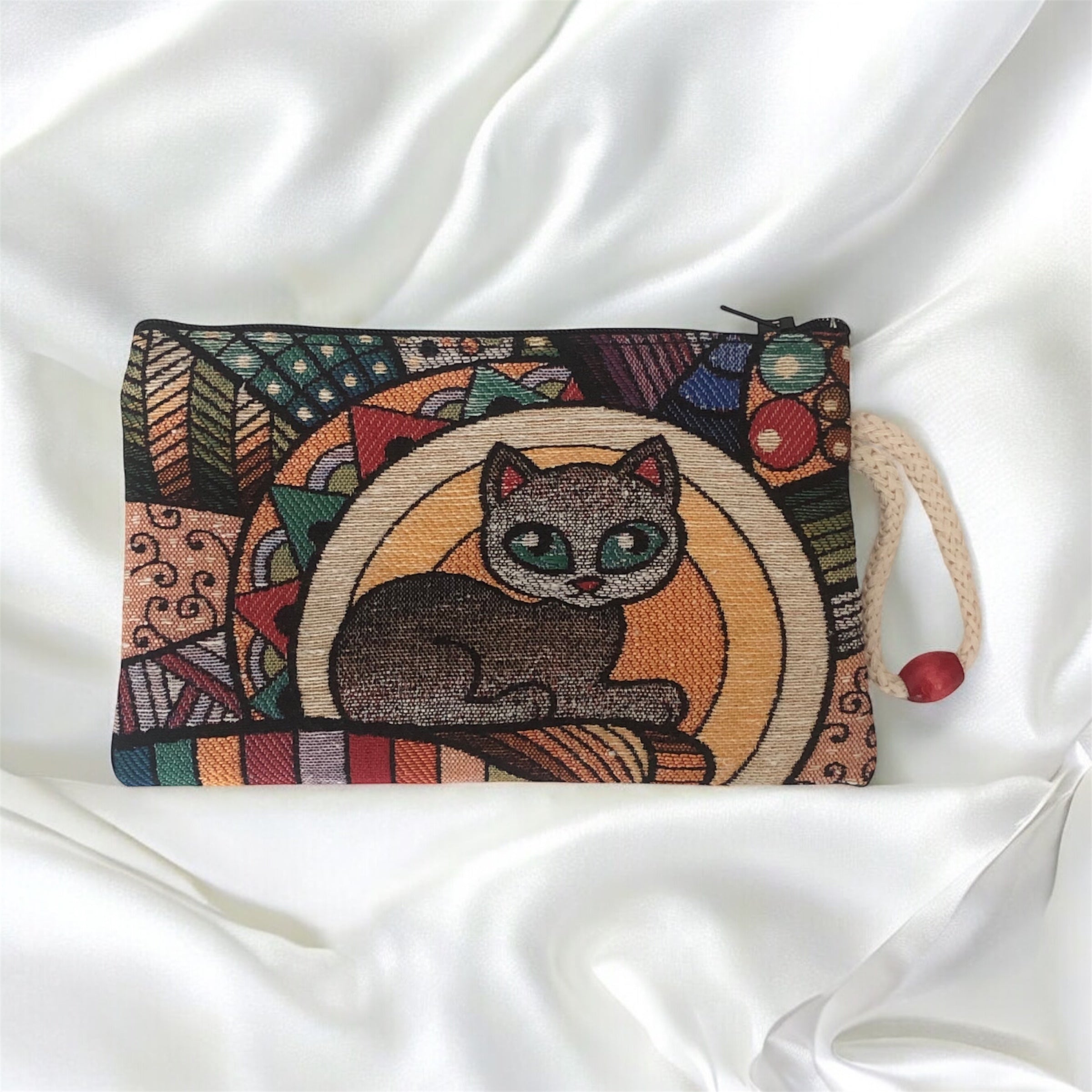 Portemonnaie-Farbige Miau