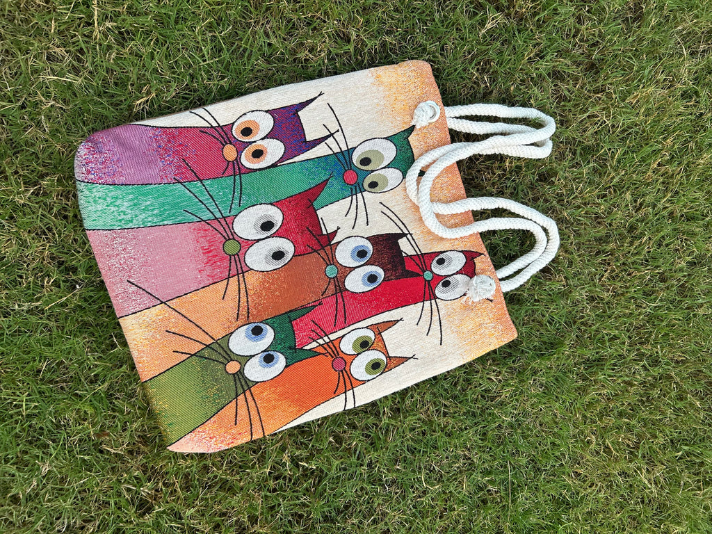 Schulter-Tasche Schrägblick-Katzen