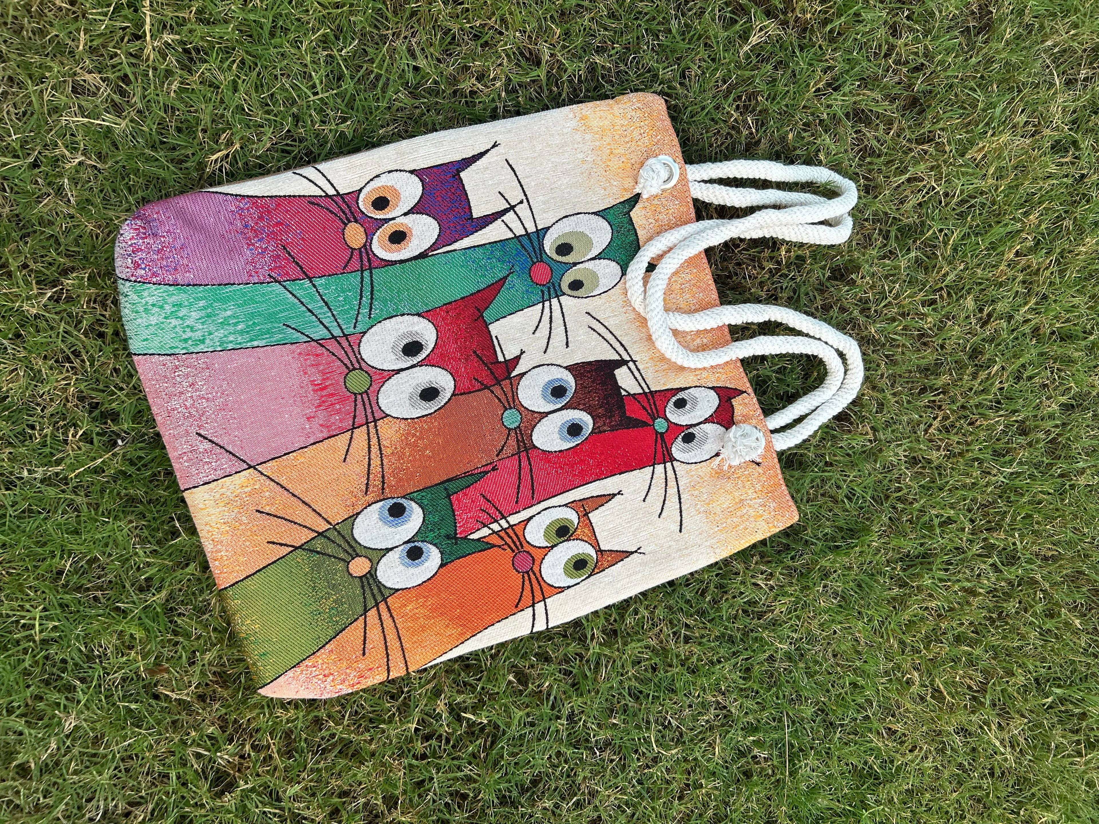 Schulter-Tasche Schrägblick-Katzen