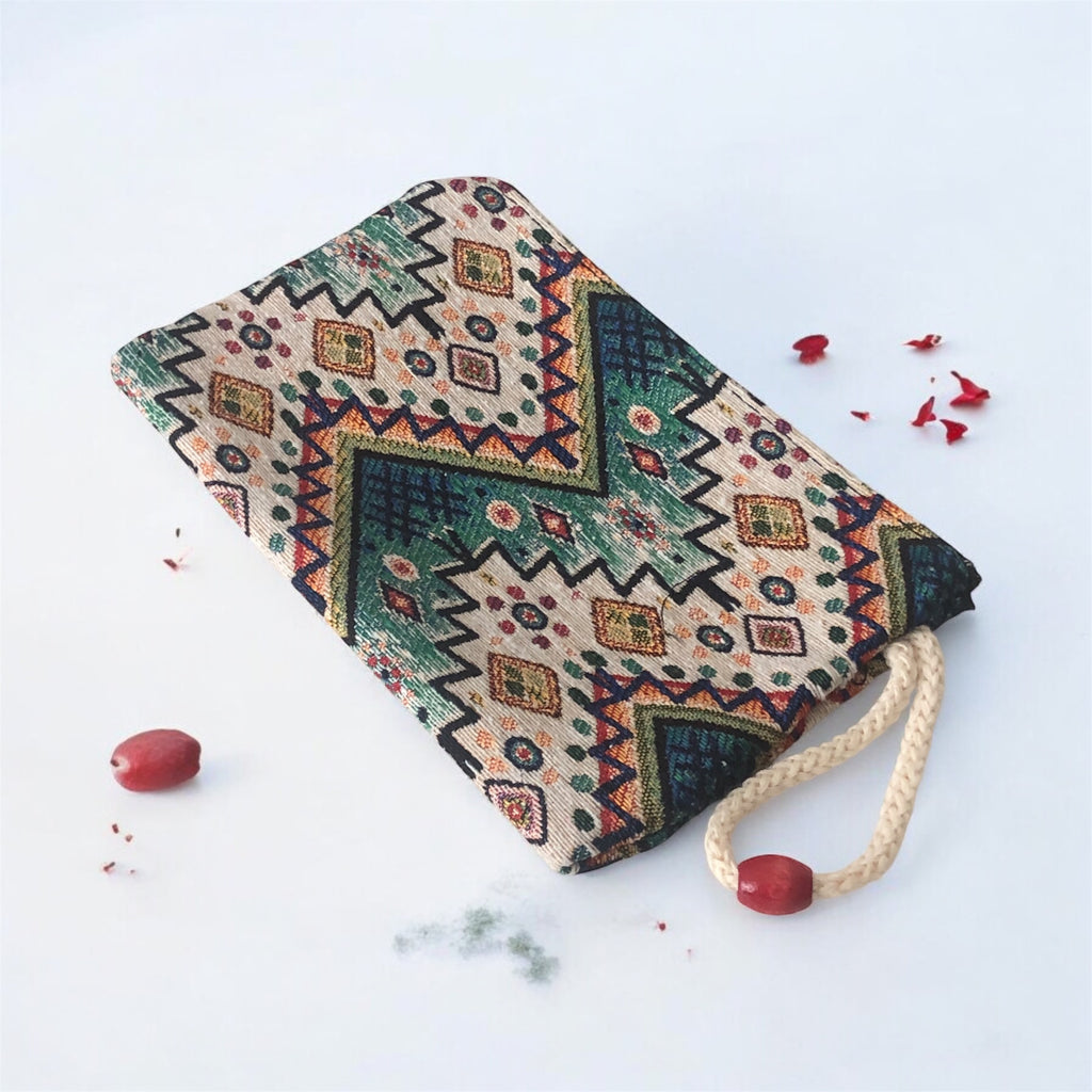 Portemonnaie-Tribal-Zickzack