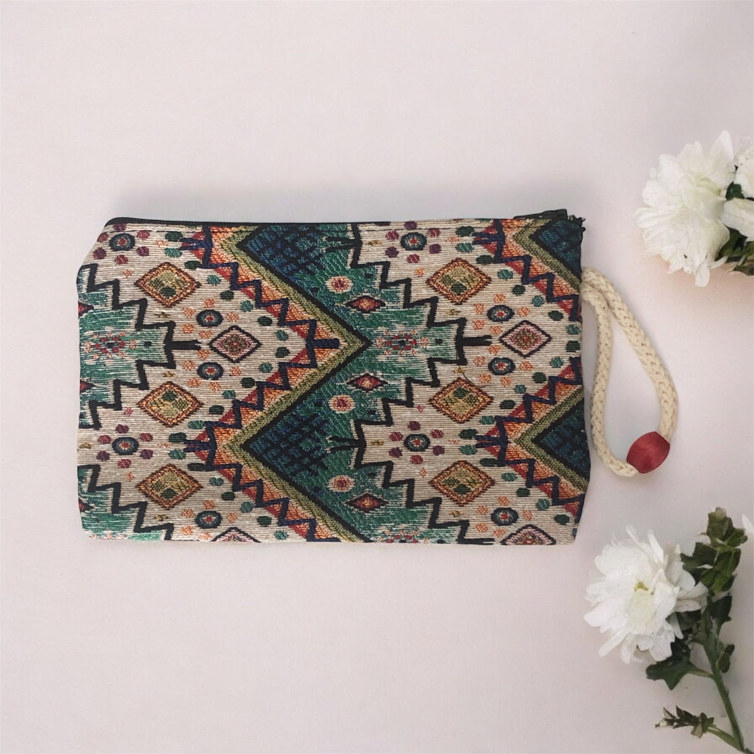 Portemonnaie-Tribal-Zickzack