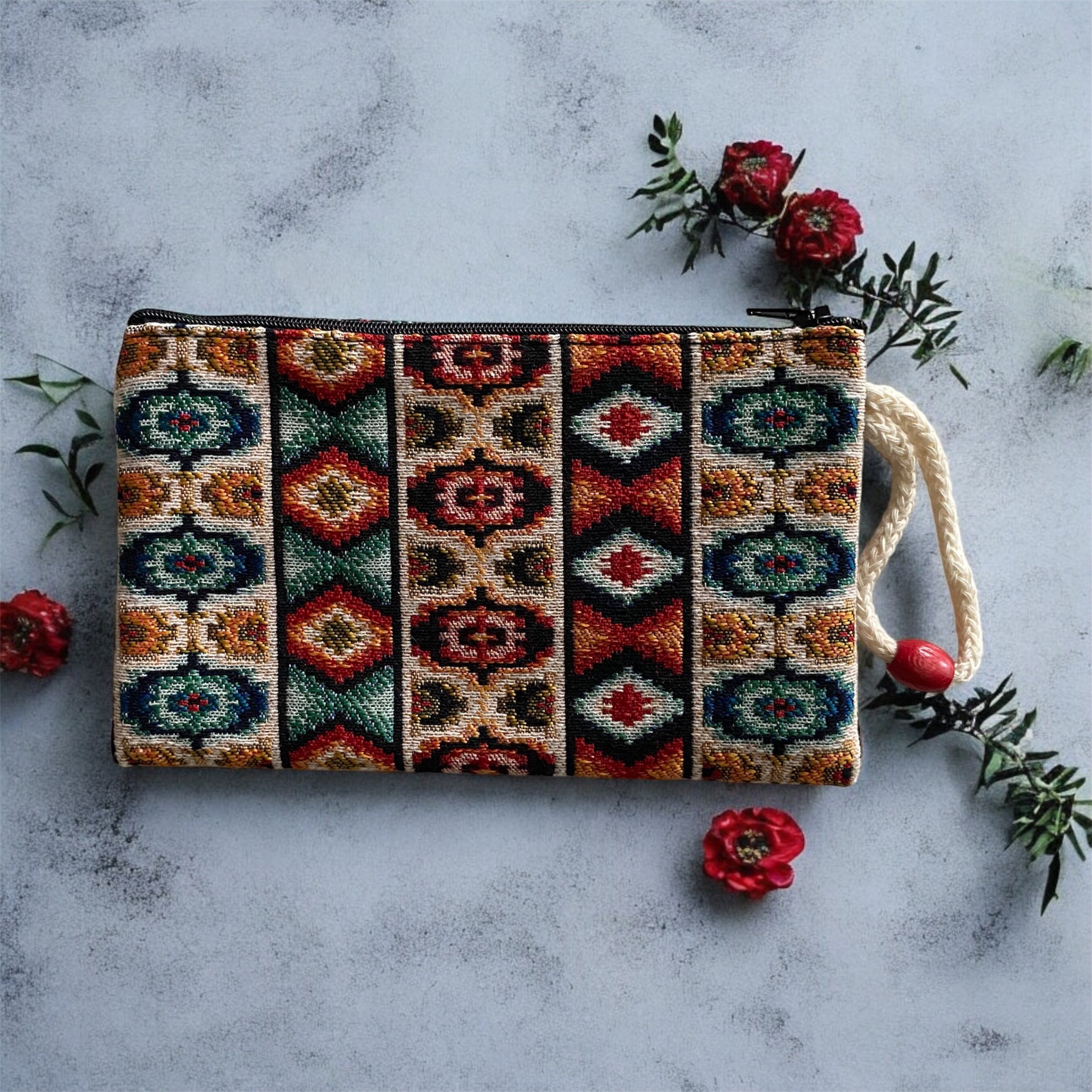 Portemonnaie-Tribal Rainbow