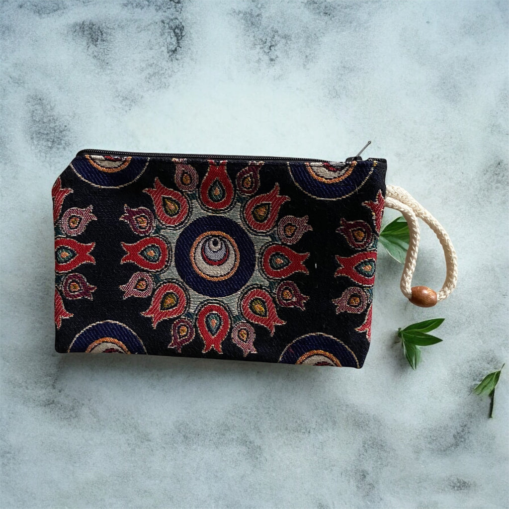 Portemonnaie- Blütenmandala