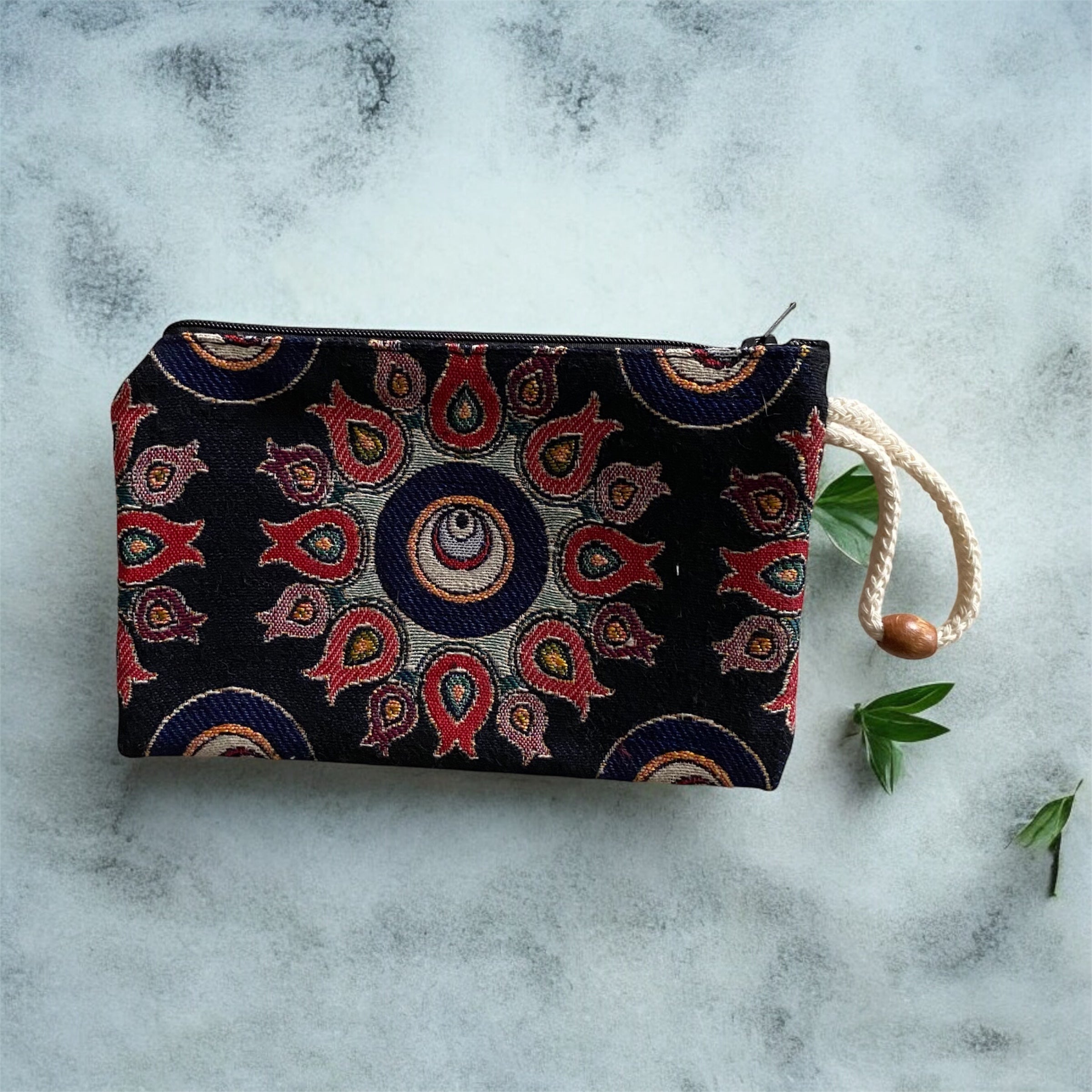Portemonnaie- Blütenmandala