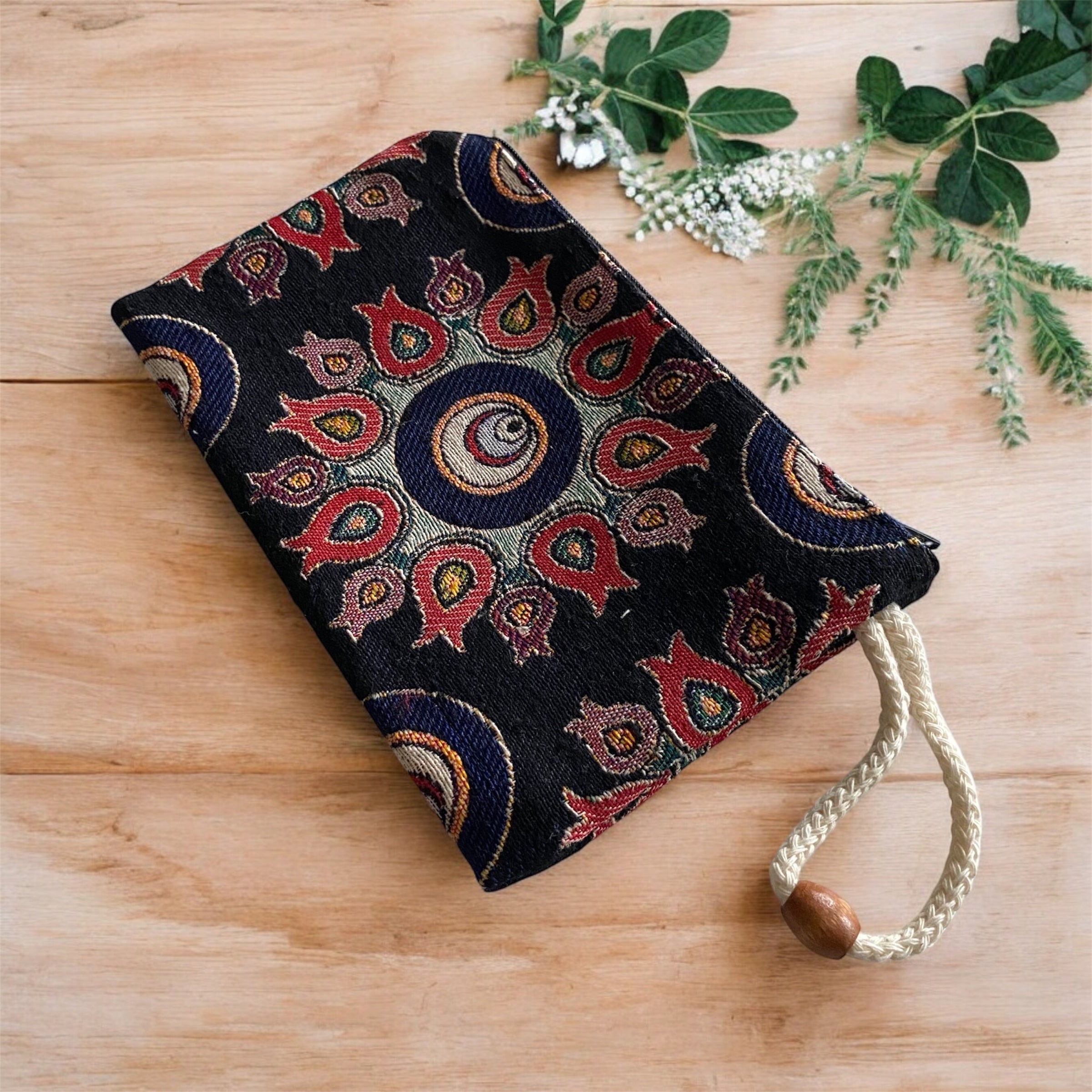 Portemonnaie- Blütenmandala