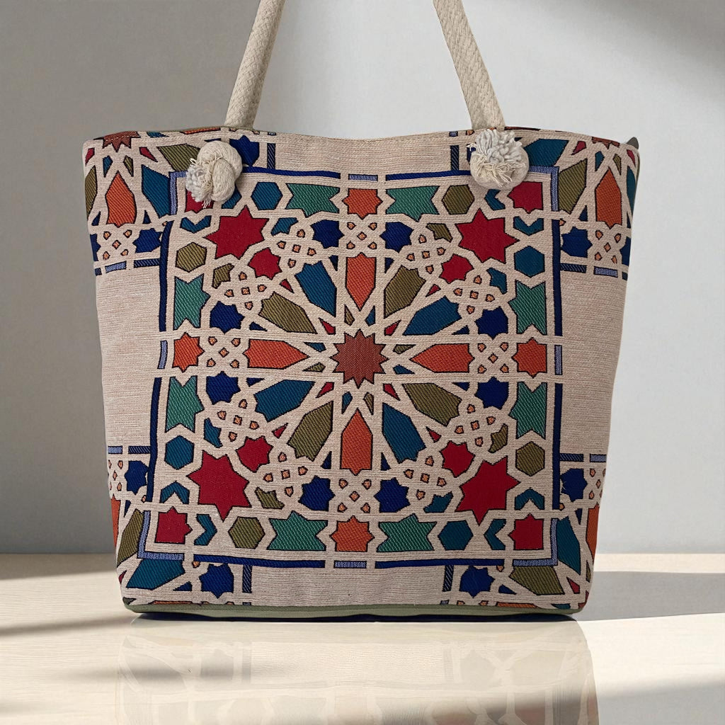 Strand-Tasche Sternenmosaik