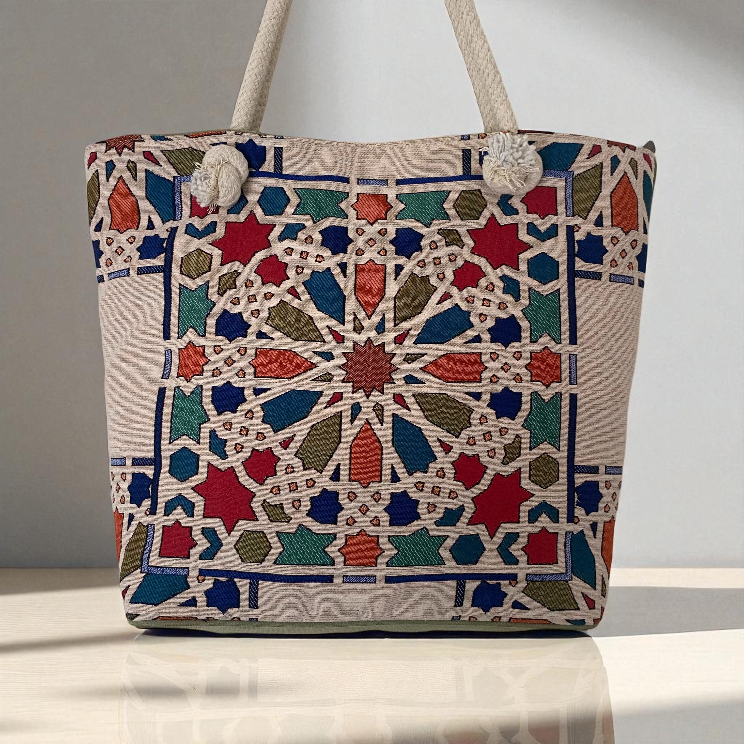 Strand-Tasche Sternenmosaik