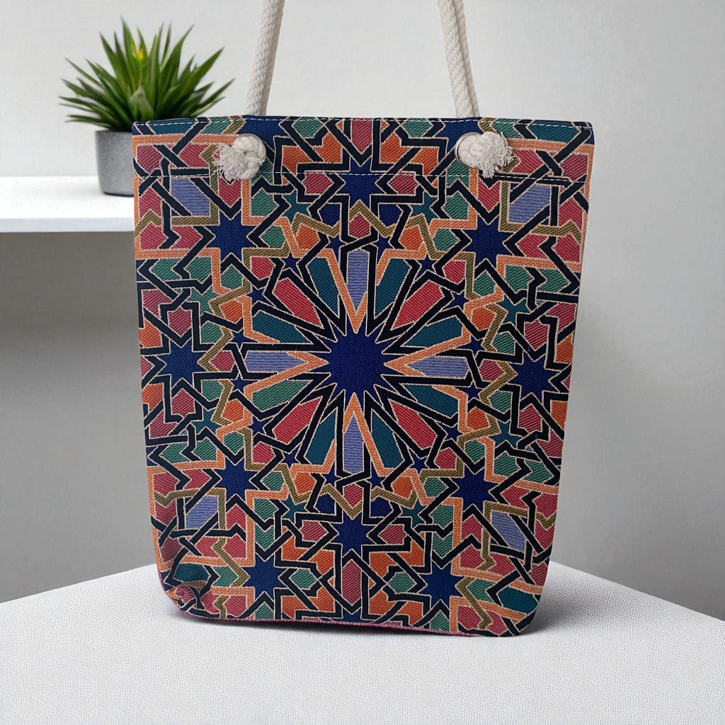 Schulter-Tasche Star Pattern