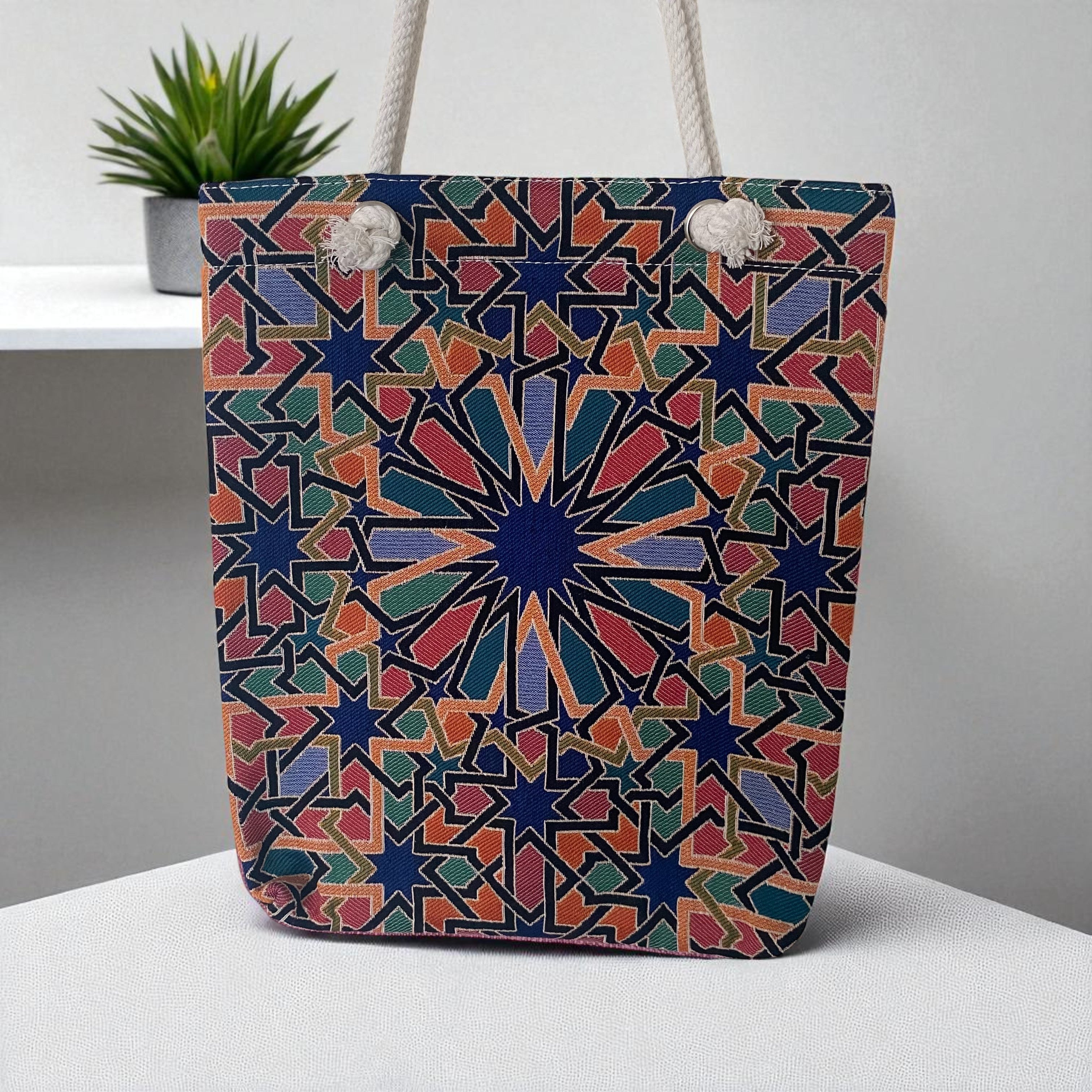 Schulter-Tasche Star Pattern