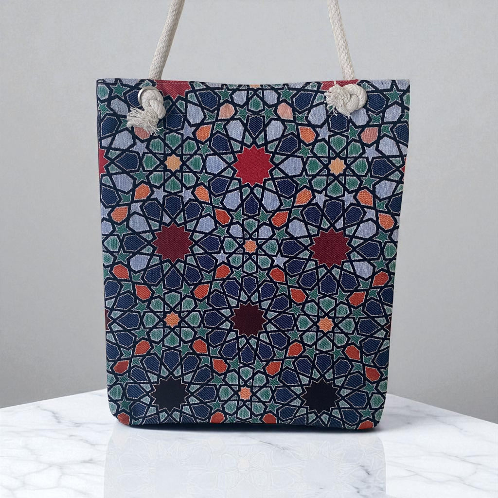 Schulter-Tasche Andalusian Mosaic