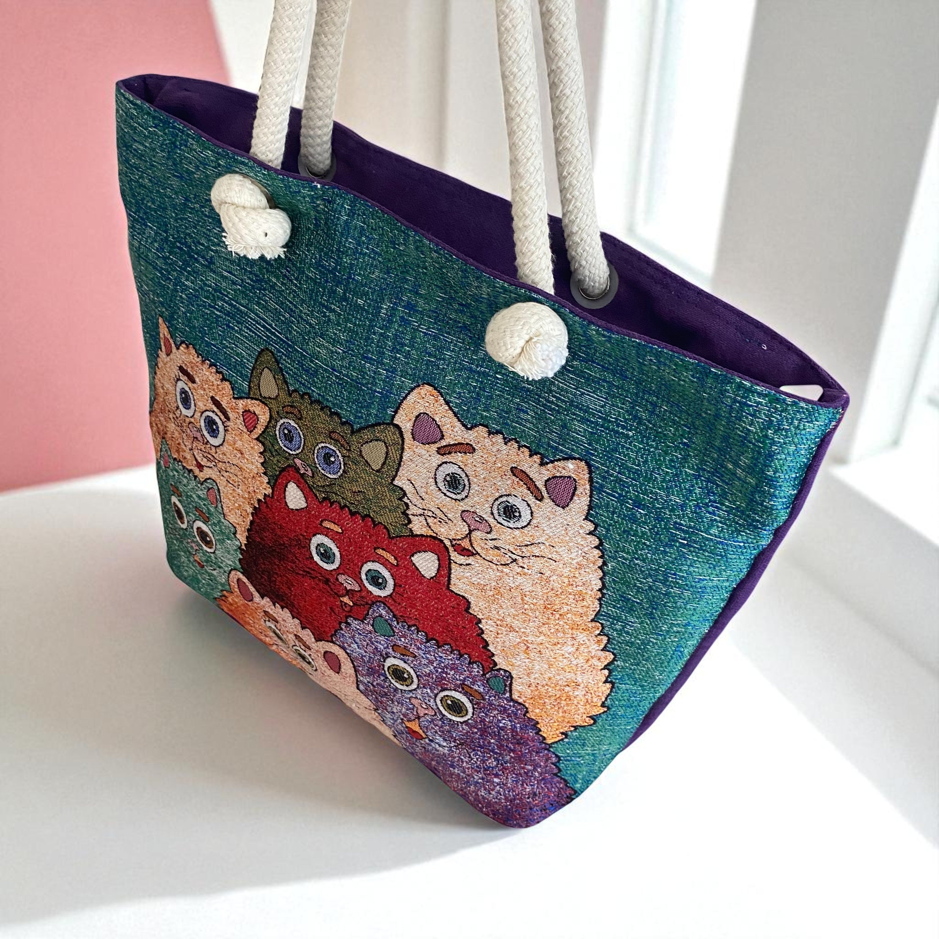 Strand-Tasche Cat Crew