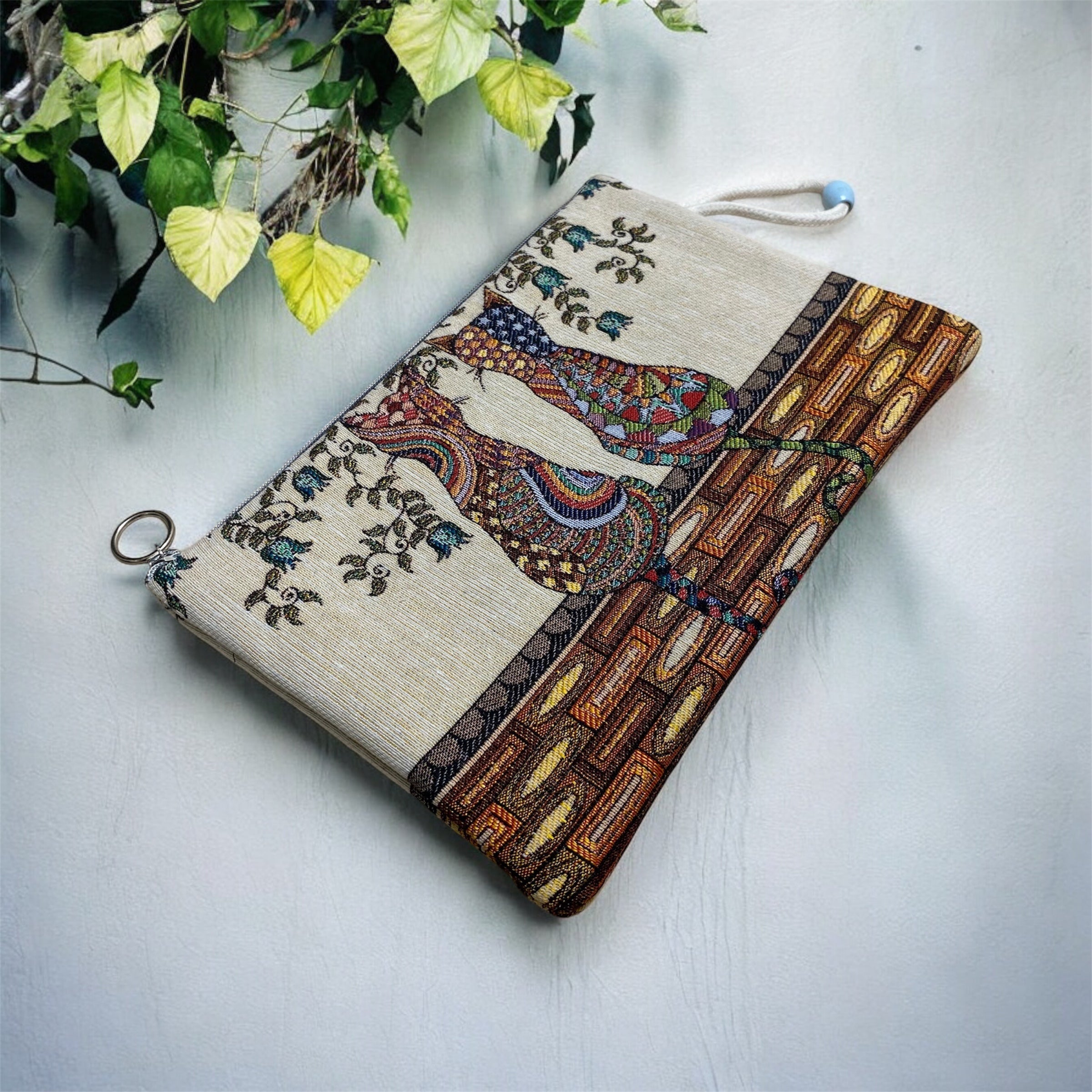 Clutch-Tasche Katzen Paar