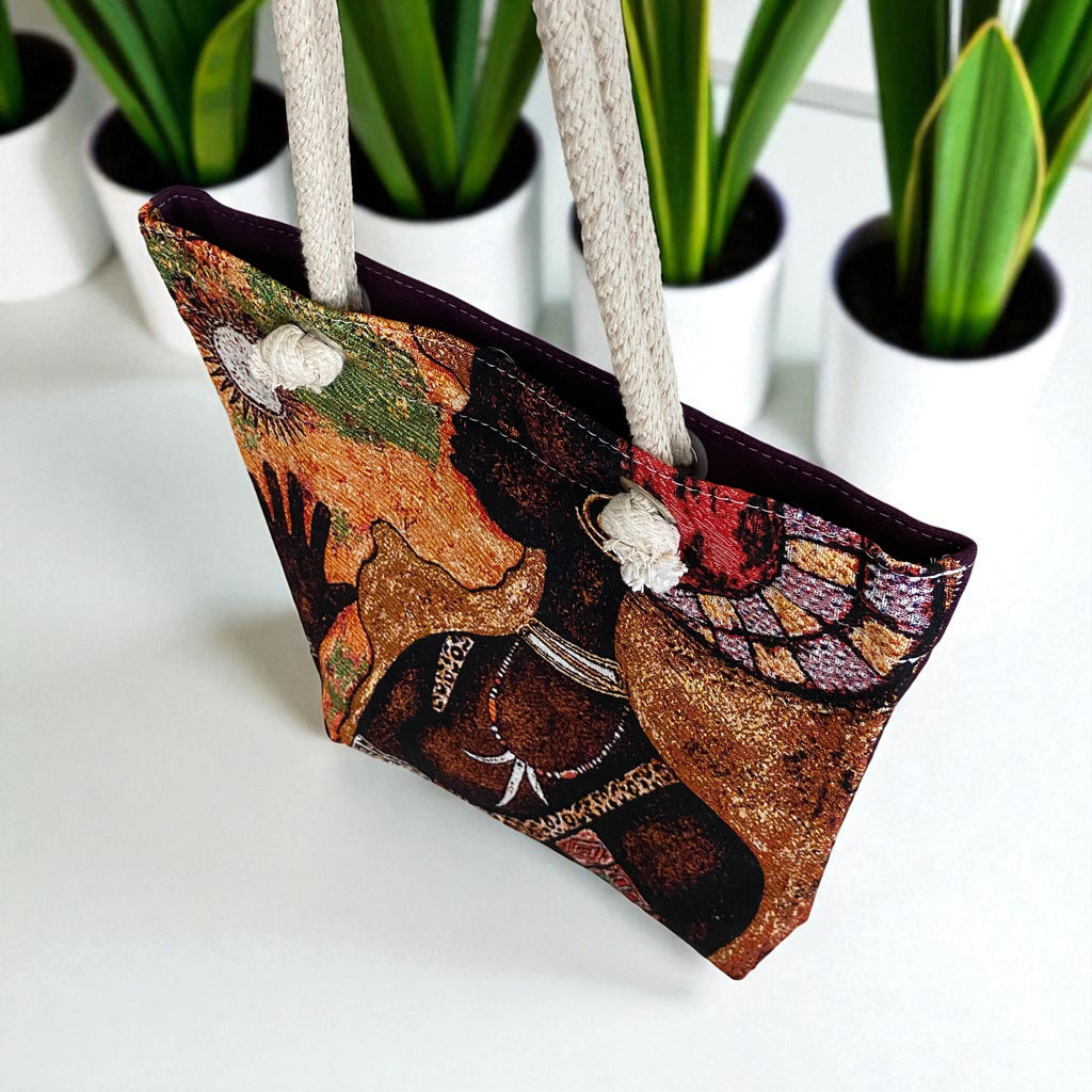 Schulter-Tasche African Glow