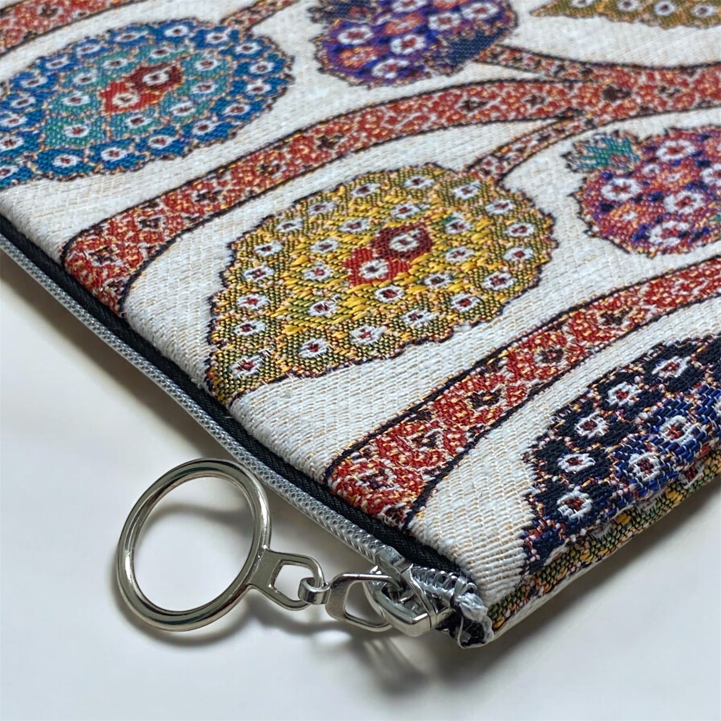 Clutch-Tasche Paisley-Pracht