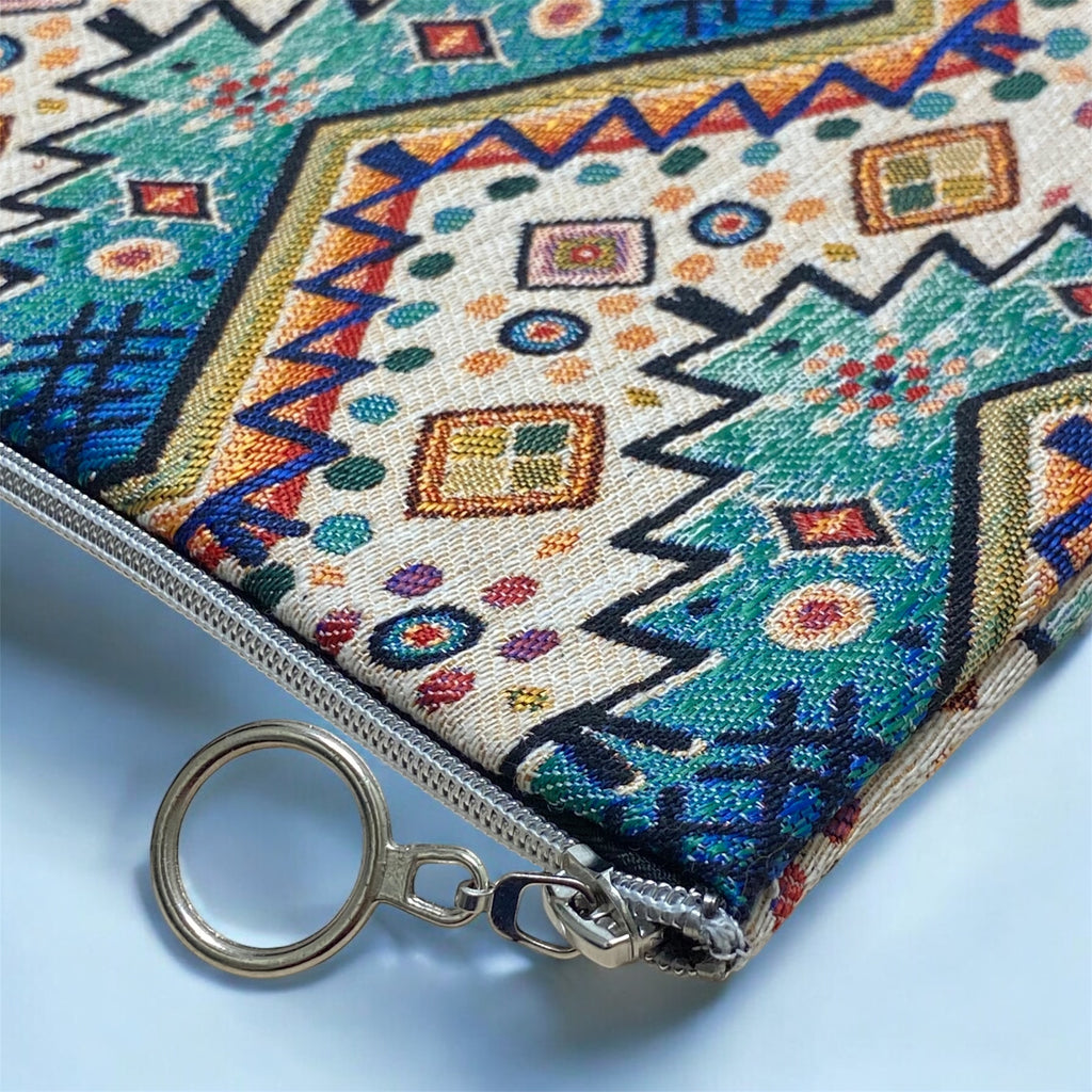 Clutch-Tasche Zickzack